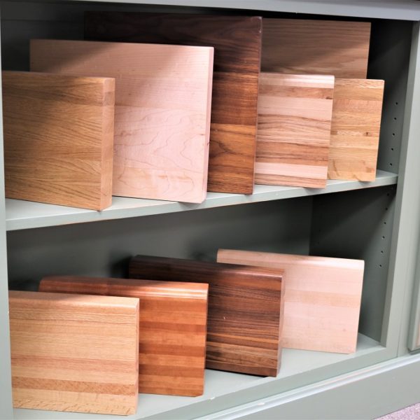 wood sample blocks