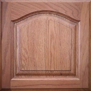 Medium Oak Arched Raised Panel Oak