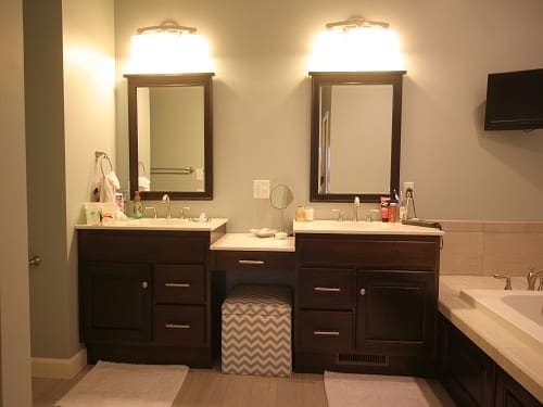 bathroom by S&W Cabinets