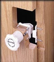 cabinet lock security system