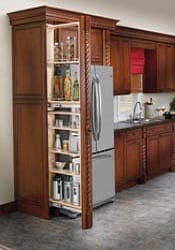 filler pullout organizer tall pantry accessories