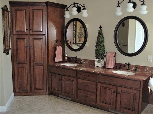 Bathroom Cabinets by S&W Cabinets