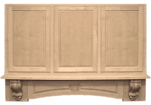 Mantle with Corbels