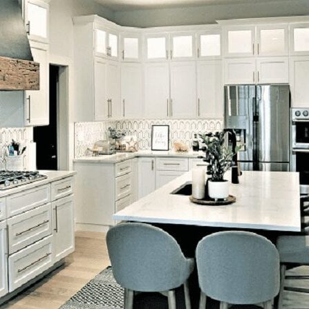 Likens Project kitchen cabinets and countertops