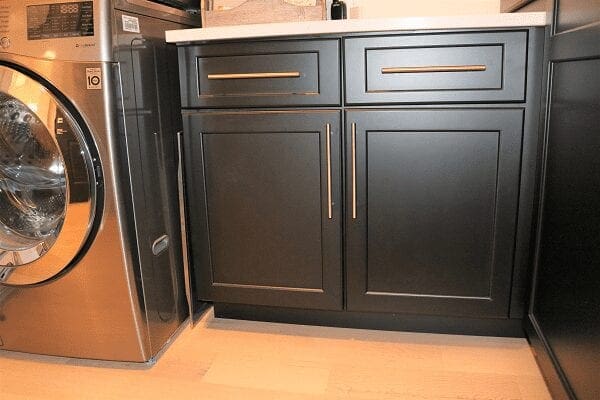 Likens Project laundry room base cabinets