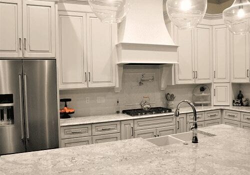 Mike and Christina's Kitchen Project by S&W Cabinets