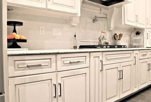 Mike and Christina's Project Kitchen Cabinets by S&W Cabinets