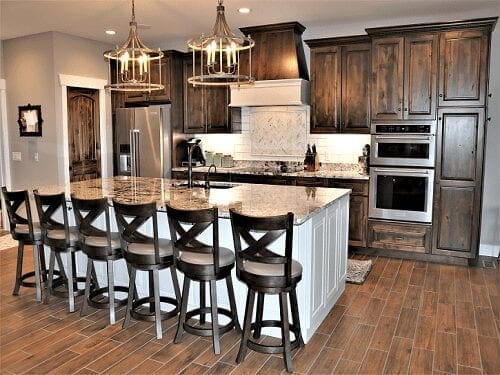 Zach & Jacklyn Essner Kitchen Project by S&W Cabinets