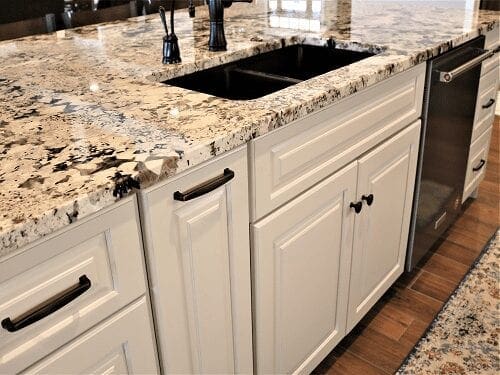 Zach & Jacklyn Essner Kitchen project Sink Base and Countertop by S&W Cabinets