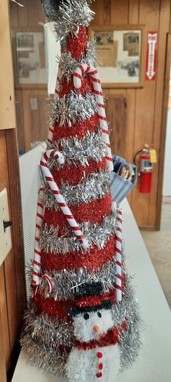 Red Christmas Tree Crafts